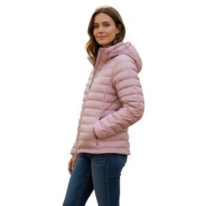 ZeroXposur Brianna‎ Puffer Jacket Women's Size M Pink Quartz!